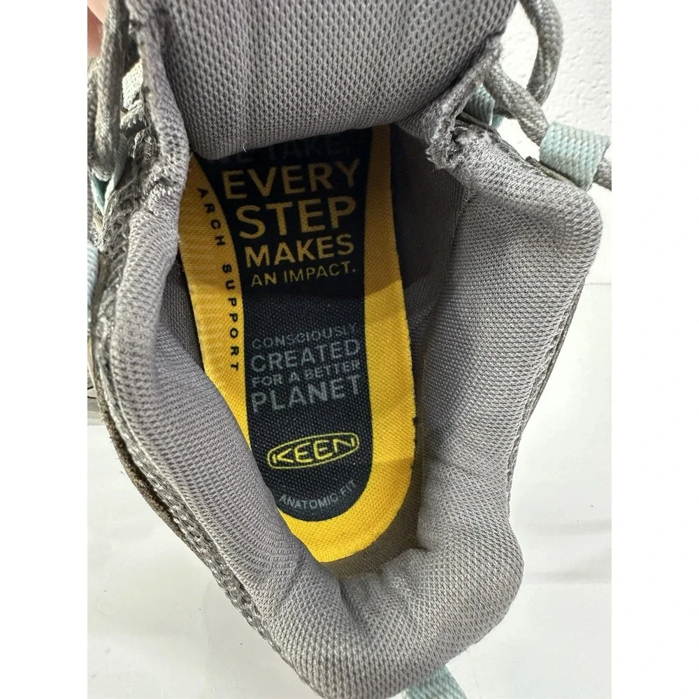 Keen Utility 1026776 Ladies Circadia Vent Hiking Shoes, Size 5, Steel Grey/Cloud